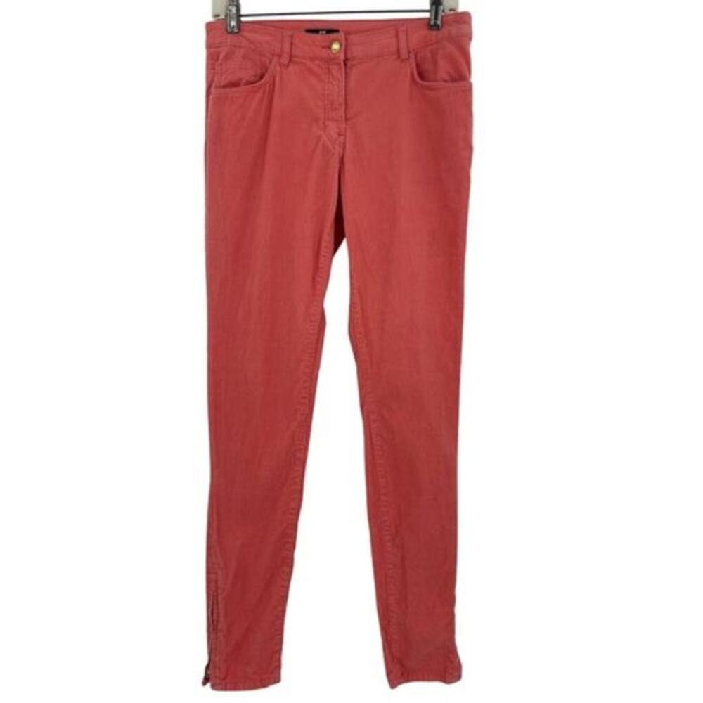 H&M Women's Corduroy Pink Pants Size 8